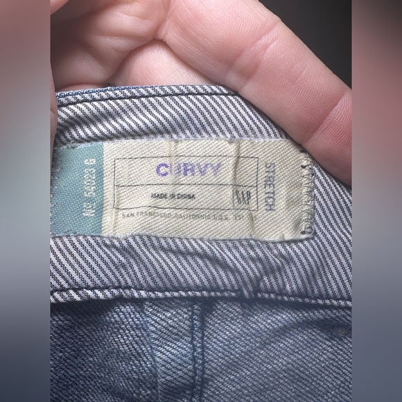 Gap Curvy Fit Wide Leg Boot Cut Stretch Jean Size 12 - Picture 8 of 9